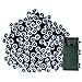 Joomer 200 LED String Battery Christmas Lights, Cool White