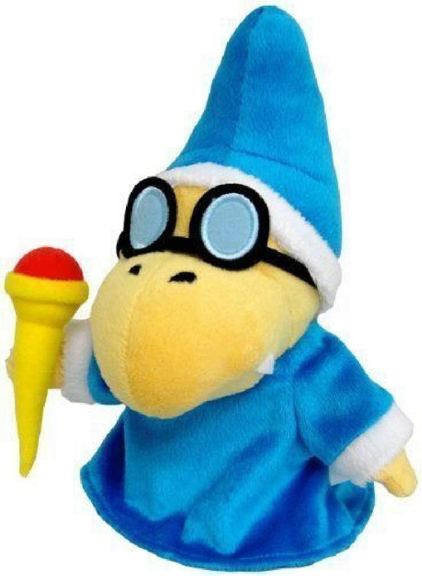 AStar Mario Super Bros Koopa Magikoopa Kamek Wizard Marion Soft Stuffed Plush Teddy-bear Doll Figure Action Toy Brother