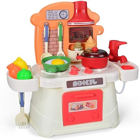 Mini Kitchen Playhouse Toys Simulation 