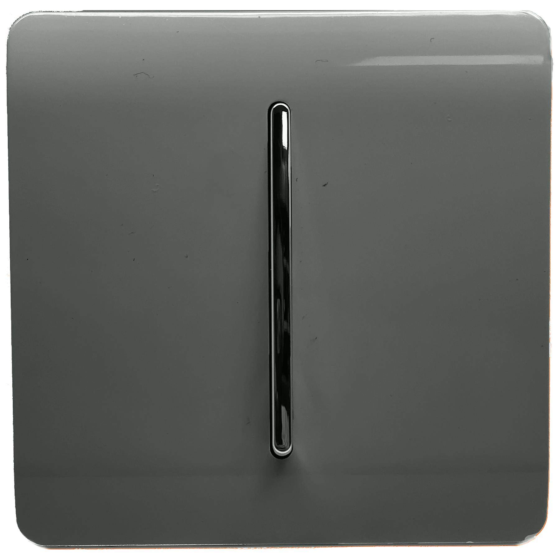 Trendi Artistic Modern Glossy Home Automation Switch Charcoal