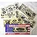 Blue and Gray Civil War Kepi Hats ~ Deluxe Set with Hats, Haversacks and Civil War Play Money and Civil War Fact Sheet by Creative Kids Toys Roleplay Set