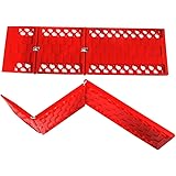 WawaAuto All-Weather Foldable Auto Traction Mat Tire Grip Aid, Car Escape Mat, Non-Slip Mat, Ideal to Unstuck Your Car from S