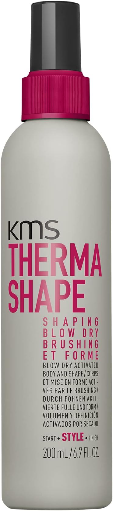 KMS ThermaShape Shaping Blow Dry Spray 200ml For All Hair Types