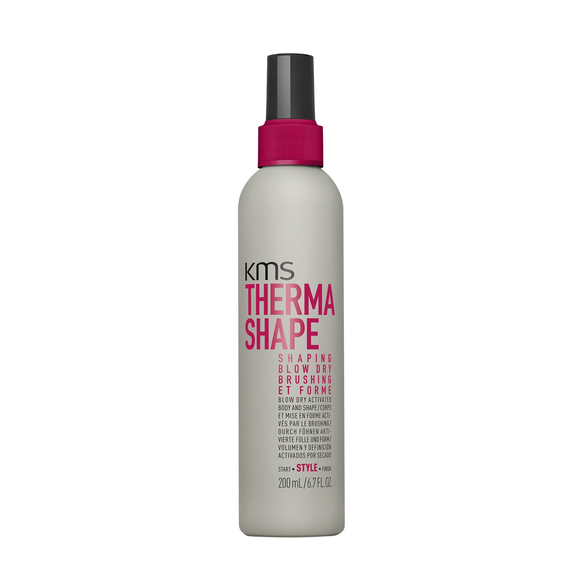 KMS ThermaShape Shaping Blow Dry Spray, For All Hair Types, Volume & Shape, Heat Protection, Vegan & PETA Approved, 200ml