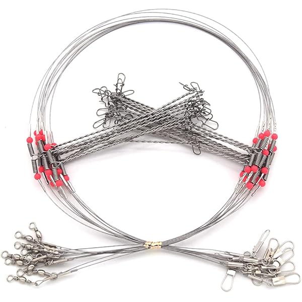 Fishing Wire Leaders 15-30cm Stainless Steel Line