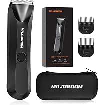 Amazon.com: MAXGROOM Manscape - Recortadora de pelo corporal para ...