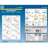 Trumpeter TRU06645 1/350 USN Tr&auml;ger-Zubeh&ouml;r Plastic Model kit, Multicolor