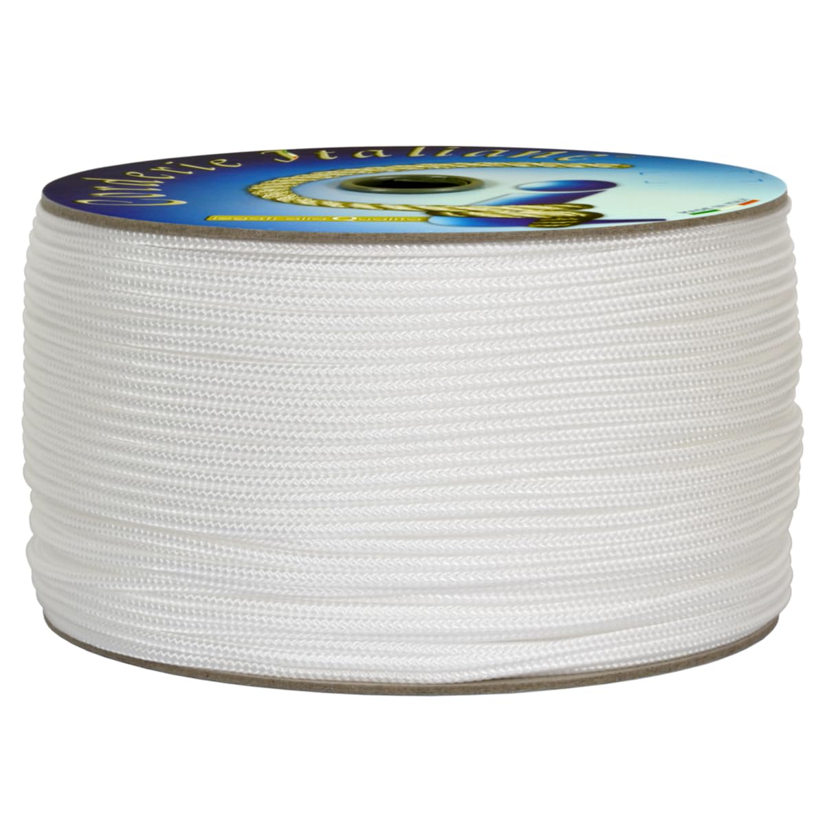 Corderie Italiane 6036678 – 00 Hobby Braid, 2.0 mm-50 MT, White, Colour: White