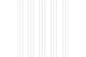 Swpeet 15Pcs White Acrylic Dowel Rods Kit - 3mm Diameter, 300mm Length Clear Round Solid Bar for DIY Model Making and Crafts