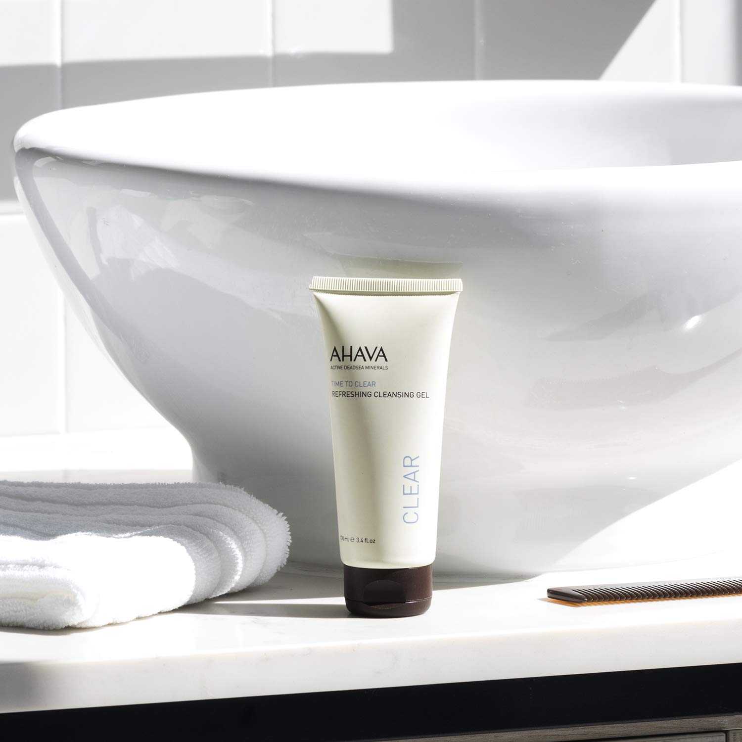AHAVA Refreshing Cleansing Gel, 3.4 Fl Oz: Premium Beauty