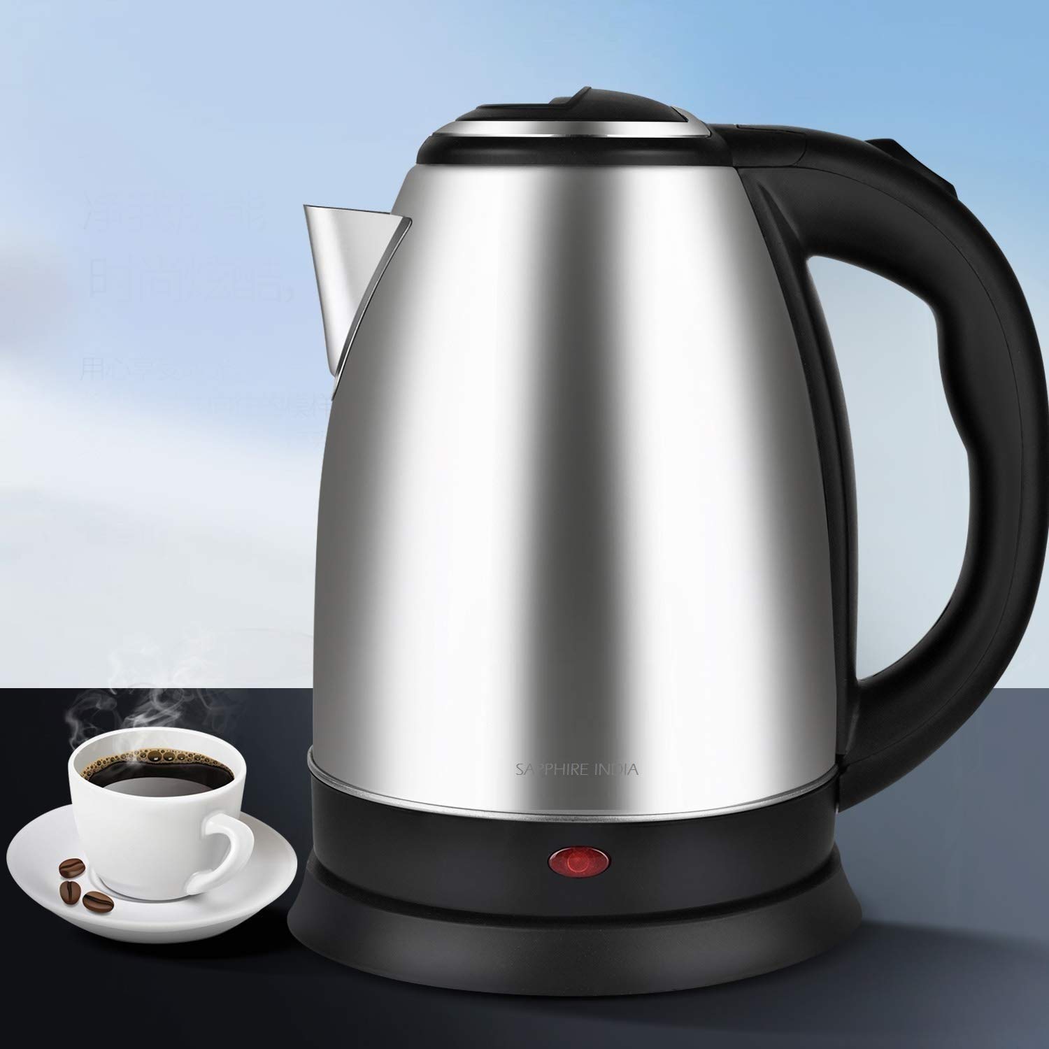 Sapphire India Electric Kettle 2 Liters Rs 569 At Amazon Delsheaven