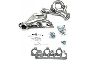JBA 1647SJS 1-1/2" Shorty Stainless Steel Silver Ceramic Exhaust Header for Ford Ranger 3.0L V-6