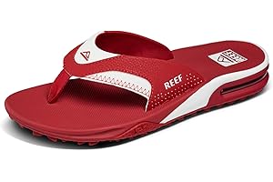 REEF Men's Fanning Pregame Bottle Opener Flip Flops
