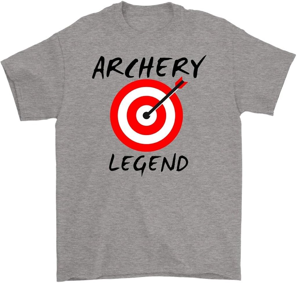 ARCHERY LEGEND Archery T Shirt Bow Arrow Target Funny