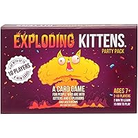 Exploding Kittens Party - A Russian Roulette Card Game, Easy Family-Friendly Party Games - Card Games for Adults, Teens & Kid