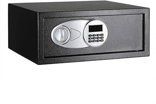 AmazonBasics - Caja fuerte (20L), color negro: Amazon.es: Bricolaje y herramientas
