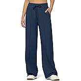 Willit Womens Wide Leg Sweatpant Hight Waisted Baggy Lounge Outside Fashion Pants with Pockets Cotton Casual Athletic 29"/31"