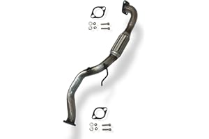 Stainless Steel Direct Fit Front Flex Pipe Replacement/Compatible For Hyundai Elantra 2.0L 2006 To 2012
