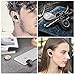 LOSENCE Mini Bluetooth Earpiece Invisible Smallest Wireless Bluetooth Headset In-Ear Car Single Radio Headphone with Mic Sweat Proof 6H Playtime Earbud for iPhone,Laptop,Samsung Galaxy(1pcs Black)