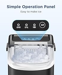 COWSAR Ice Maker Countertop, Portable Ice Machine