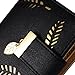 Women's Short Leather Card Holder Purse Zipper Buckle Elegant Clutch Wallet