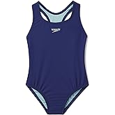 Speedo Girl's Swimsuit One Piece Closed Racerback