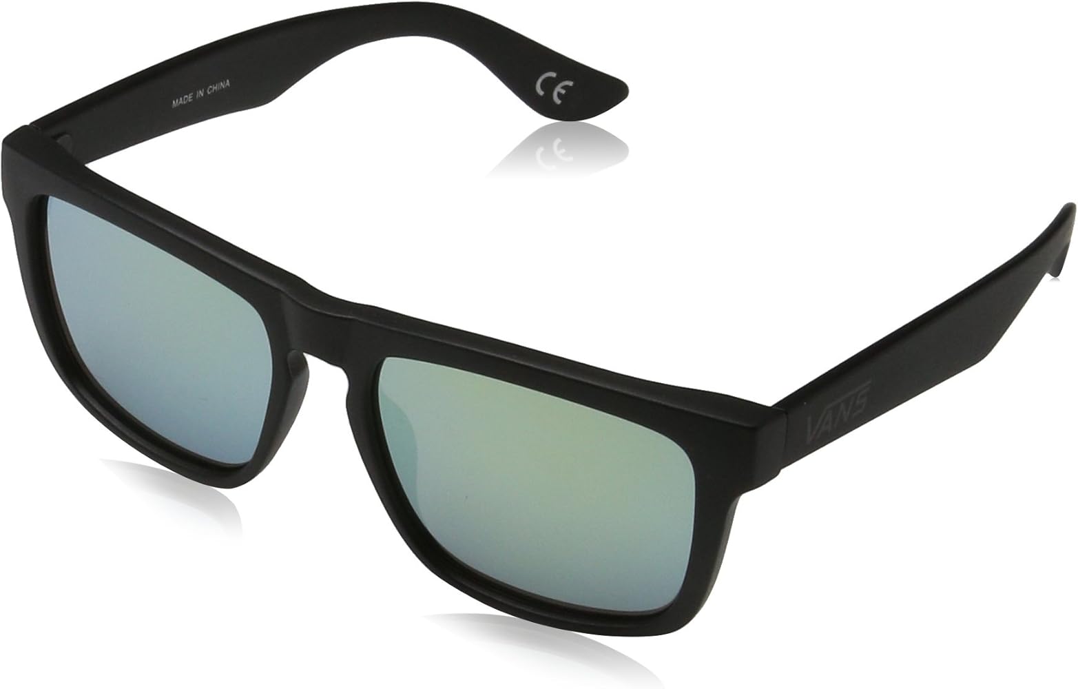 vans squared off black yellow