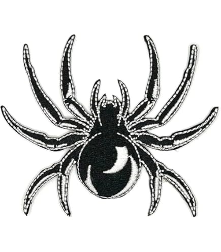 Amazon.com: Black Spider - Embroidered Iron on Patch