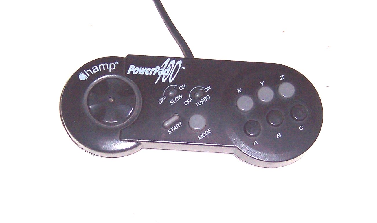 Champ Power 100 Sega genesis Video Game Controller