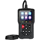 OBD2 Scanner, Car Engine Fault Code Reader, 3-in-1 Battery Tester, M60 | Basic Live Data &amp; Mode 6 Diagnostic Tool, QR Code PDF Report Export, OBDII Scan Tool for Most 16Pin OBD2 Cars