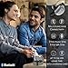 AMORNO Wireless Earbuds, Bluetooth 5.0 Headphones Deep Bass Stereo Sound Earbuds Noise Cancelling Earphones True Wireless Waterproof Sports Headset with Built-in Mic
