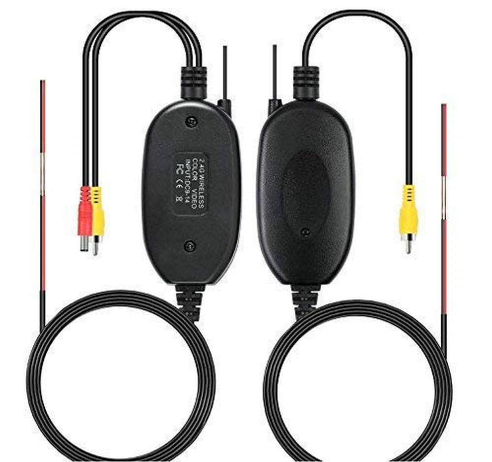 BW 2.4G Wireless Color Video Transmitter and Receiver for The Vehicle Backup Camera/Front Car Camera