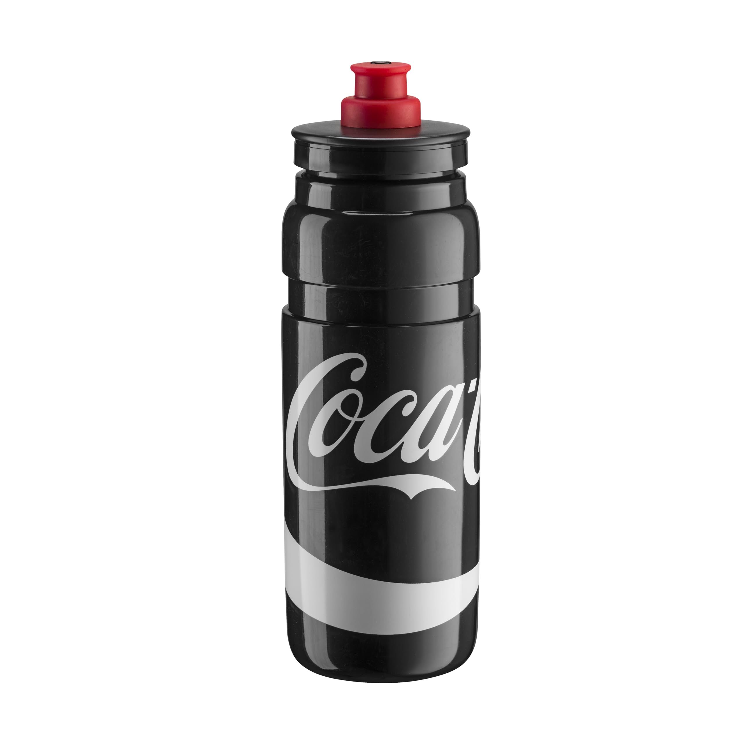 ELITE Fly Coca Cola Water Bottle Black – Insulated Cycling Bottle with Thermal Protection – Lightweight & BPA-Free – 750ml – For Road Bike, MTB & Gravel Cycling — image 1