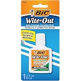 Bic Wite Out Extra Coverage Correction Fluid-.7oz