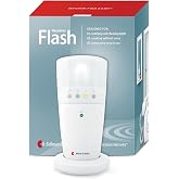Bellman Flash Receiver &ndash; Bright Notification Device for Hearing Loss | Bright Flashing Light Notifications Provide Dependable Visual Alerts with Visit Smart Home System Compatibility.