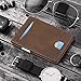 BEARTWO RFID Blocking Bifold Money Clip Wallet, Slim Genuine Leather Minimalist Front Pocket Wallets for Men