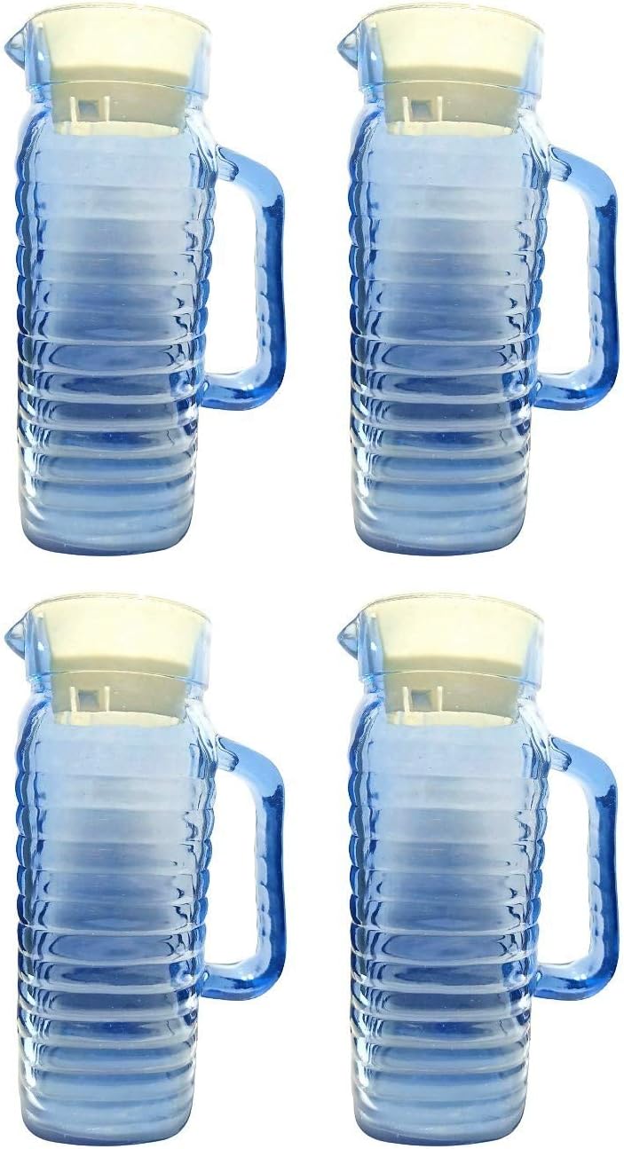 Buy Multi Purpose Square Water & Juice Jug with Plastic Lid, Drinking