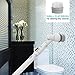 Electric Spin Scrubber,GRIINTEKK Tub and Tile Scrubber- Cordless Power Spin Scrubber for Bathroom, Floor, Wall, Floor, Scrub Brush Scrubber- With 4 Rechargeable Rotating Head and 1 Adapter