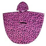 Wildkin Pink Leopard Poncho (6-12)