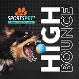 SPORTSPET High Bounce Natural Rubber Dog Balls 60mm 6 Pack Smoothie view 5