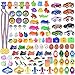 48 Pieces Easter Basket Stuffers, Easter Egg Fillers, Easter Eggs Filled Small Toys for Easter Party Favors, Goodie Bag Fillers, Pinata Toys and More