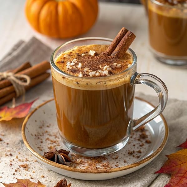 CRAZY CUPS FLAVORED COFFEE, PUMPKIN CARAMEL SPICE, RECYCLABLE SINGLE SERVE PODS FOR KEURIG K CUPS MACHINES, BREW HOT OR AS ICED COFFEE, 22 COUNT (PACK OF 1)
