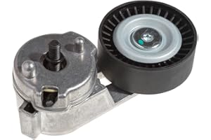KEYOOG 38163 Drive Belt Tensioner With Pulley Assembly (For 4.0L 242Cid) Fit For 1999-2004 Je-ep Grand Cherokee /2000 2001 2002 2003 2004 2005 2006 Wrangler (OE# 4854089A 4854089AB)
