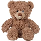 Apricot Lamb Toys Plush Brown Teddy Bear Stuffed Animal Soft Cuddly Perfect for Child 8 Inches