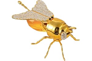 Honey Jar with Spoon, Bee Shaped Glass Honey Pot Dispenser, Honeys Containers for Kitchen, Home, Syrup Storage