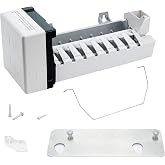 FrigeSwift RIM900 Ice Maker Universal Replacement 120V 8-Cube Modular | Compatible with Kenmore, Whirlpool, Admiral, Amana, Crosley, Magic Chef, Maytag