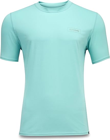 DAKINE Camisa de Surf de Manga Corta Suelta Heavy Duty - Azul Nilo - Camisa de Surf Holgada de poliéster Reciclado de 6.5 oz: Amazon.es: Deportes y aire libre