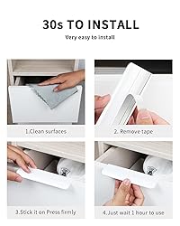 BaiNong 5 Pack 6 inch self Adhesive Cabinet Handles