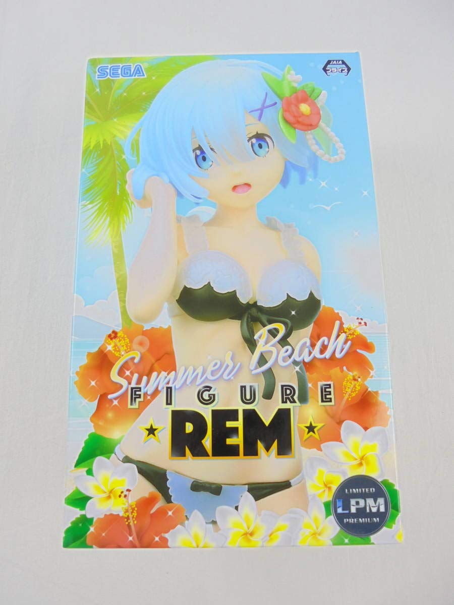 Sinoeem Sega Re:Zero -Starting Life in Another World: Rem Limited Premium Summer Beach Figure