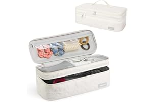 CANBOX Double-Layer Travel Carrying Case Bag, Shark Flexstyle Carrying Case for Revlon One-Step Hair Dryer/Volumizer/Styler